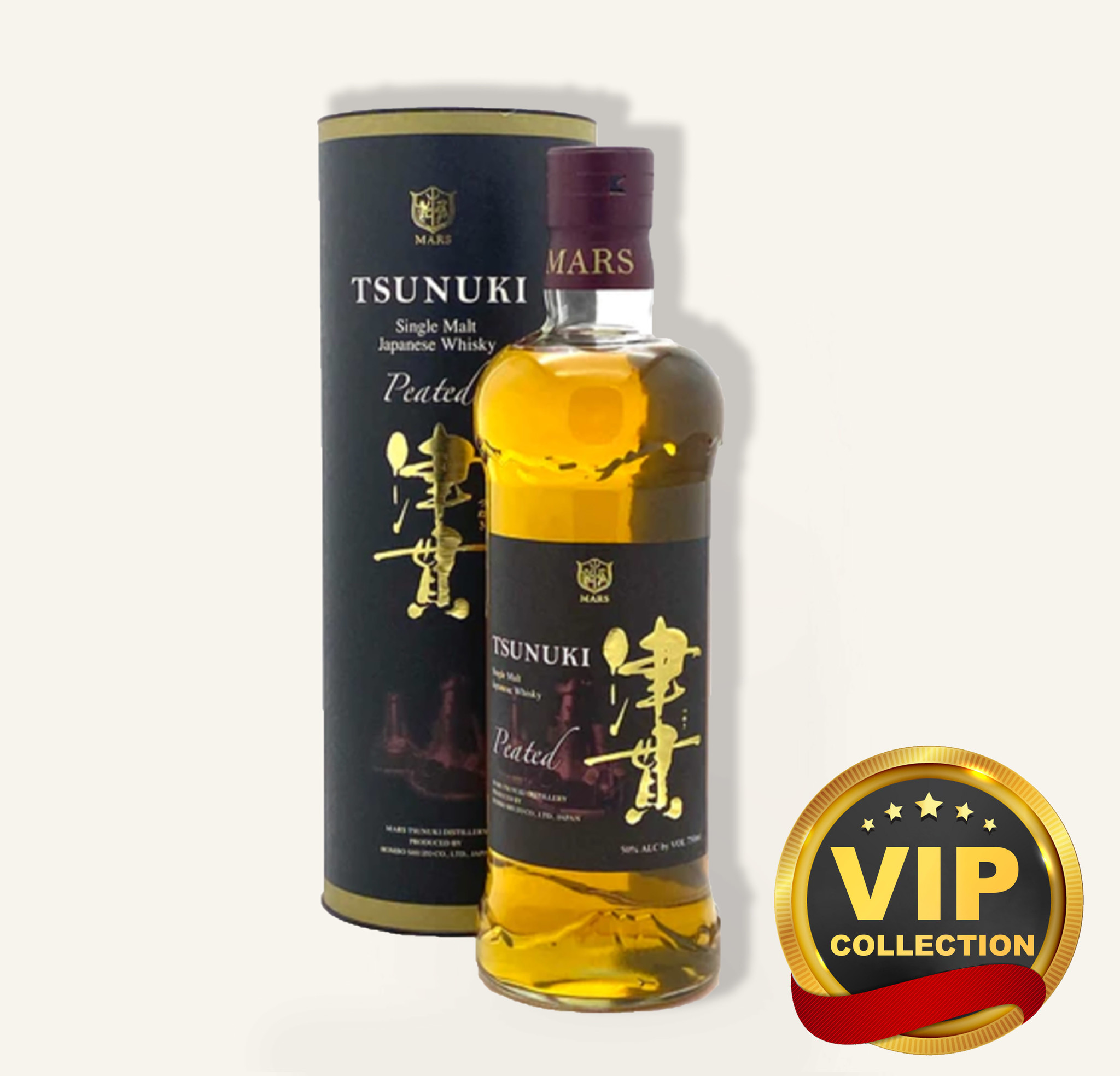 Mars Whisky Tsunuki Single Malt Peated Japanese Whisky 津贯 $235